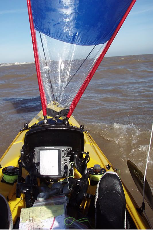 Kayaking Angler Review Pacific Action Kayak Sail Systems